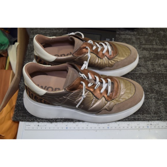 Wonders TREND Sneakers WOMENS 40 (US 9) Taupe Tan Spain Made A3610 $236 - Picture 6 of 10